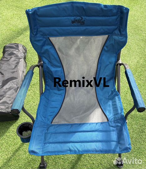 Видео Кресло № 2 с вентиляцией походное складное