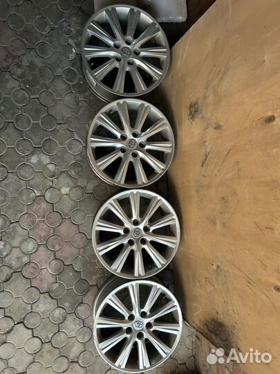 Литые диски r17 5x114 3 toyota