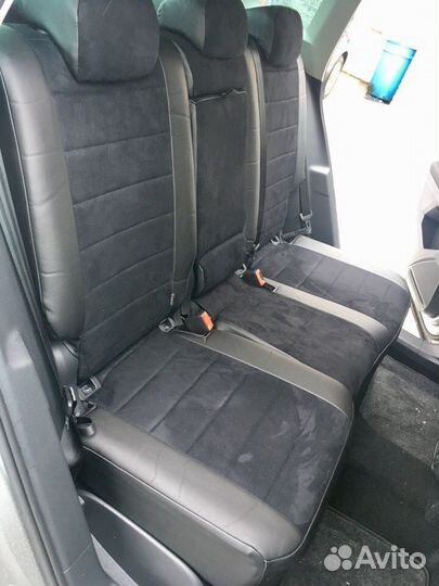 Авточехлы из алькантары на VW Tiguan 2 Автопилот