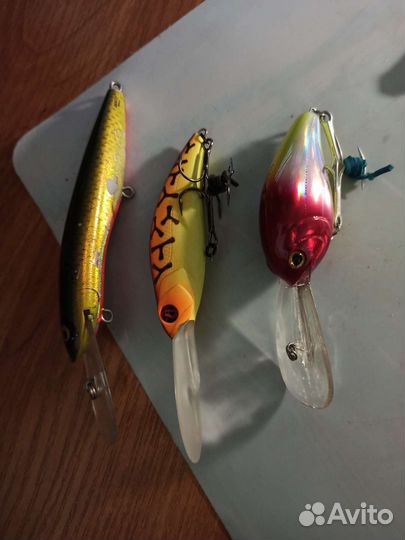 Воблеры, ратлины, вибы