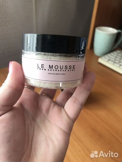 Скраб для тела с ароматом шоколада с кокосом