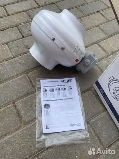 Вентилятор канальный круглый Shuft tube 125XL