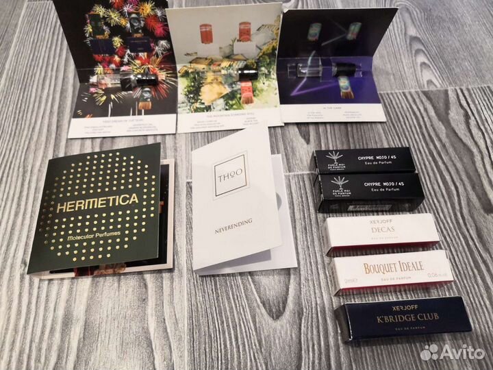 Пробники. Byredo, Creed, Diptyque, Clive Cristian