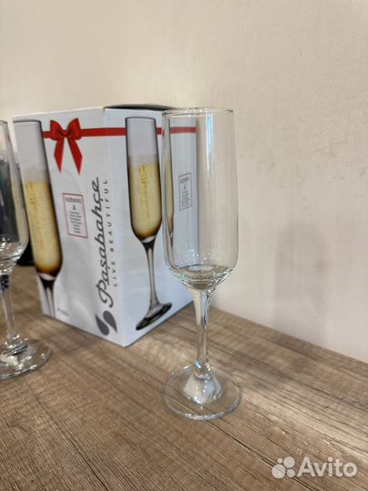 Новые фужеры для шампанского
