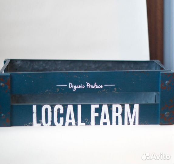 Ящик металлический для растений рассады овощей