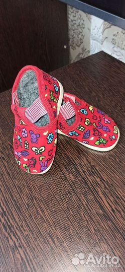 Тапочки домашние детские, 19 размер