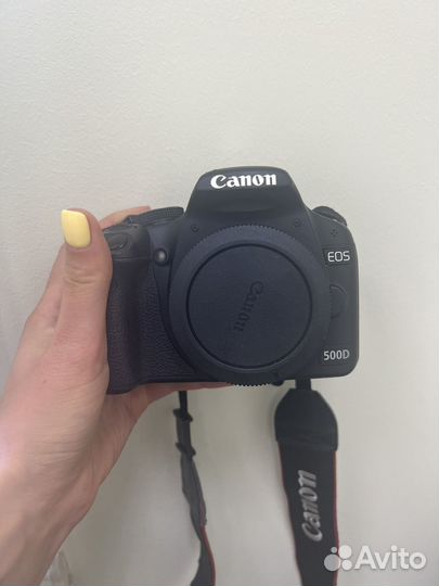 Зеркальный фотоаппарат canon 500d