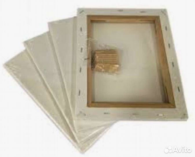 Холст на подрамнике грунтованный