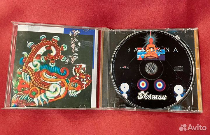 Cd диск Santana альбом Shaman