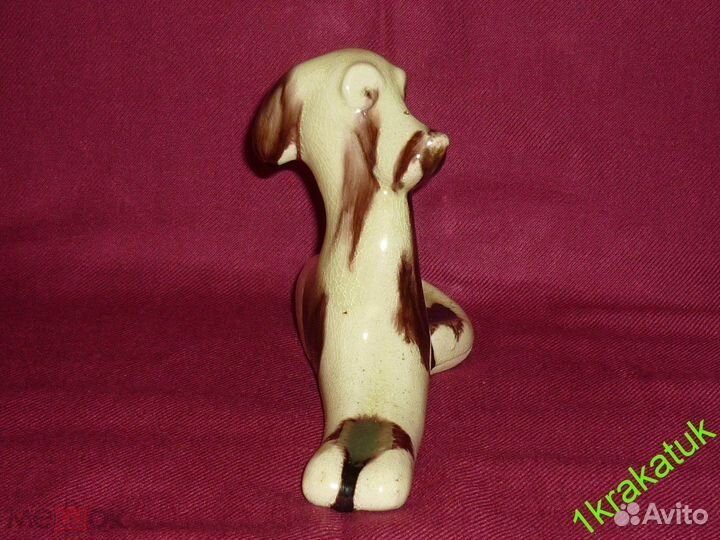 Собака. Львовская керамика. львов лксф. Редкость