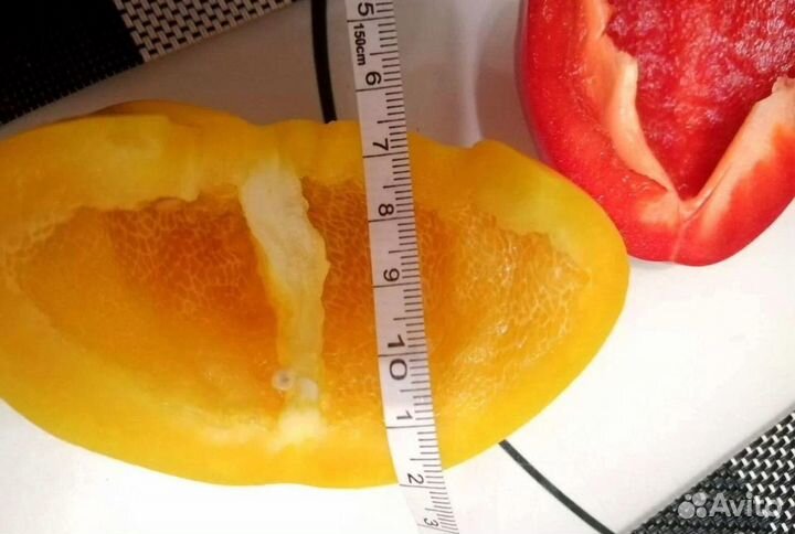 Перец сладкий мясистый. (Желтый, Красный)