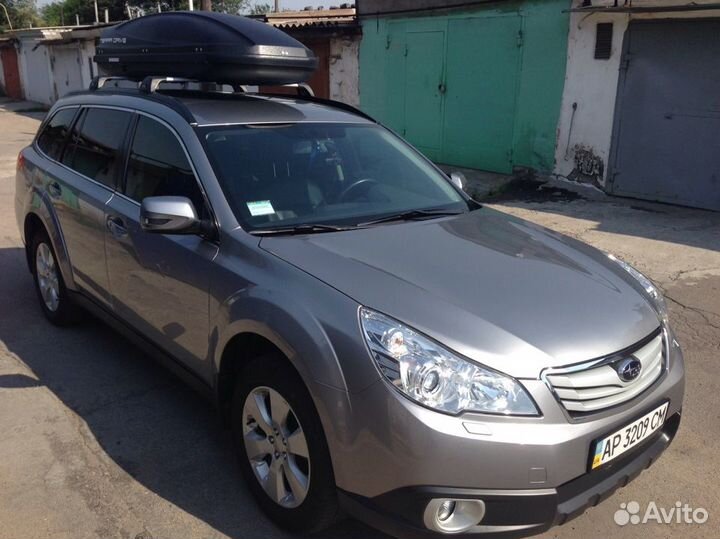 Автобокс (багажник) на Subaru Outback