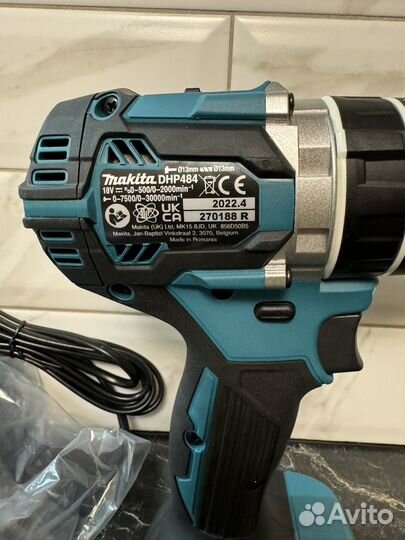 Ударный шуруповерт makita DHP 484 RTJ