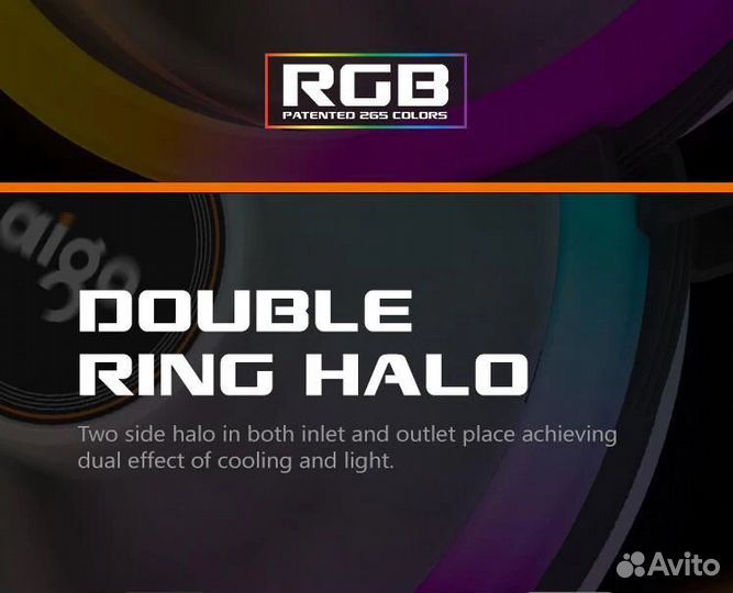 Набор кулеров с бл.управления и пультом Aigo DR12