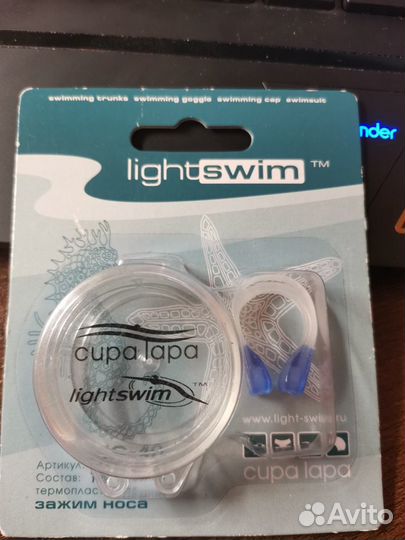 Зажим для носа, бассейн