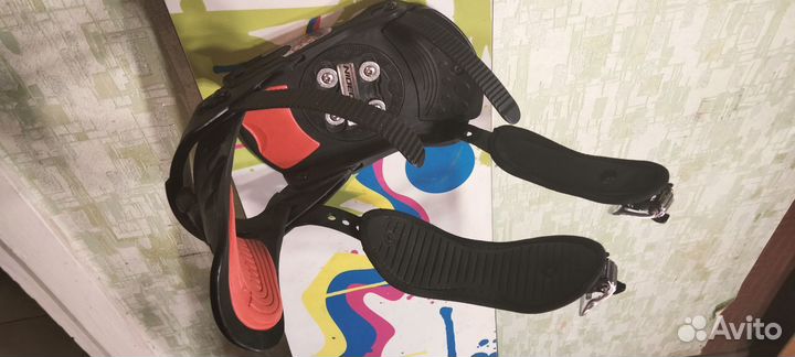 Сноуборд play с креплениями nidecker