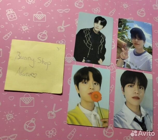 Карты kpop ломо сынмин из Stray kids skz Time out