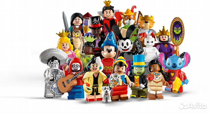 Lego minifigures 71038 Disney 100