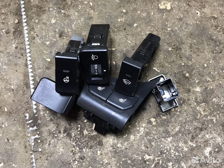 Кнопки на kia rio 3