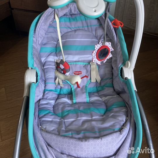 Люлька шезлонг баунсер Tiny Love 3 в 1