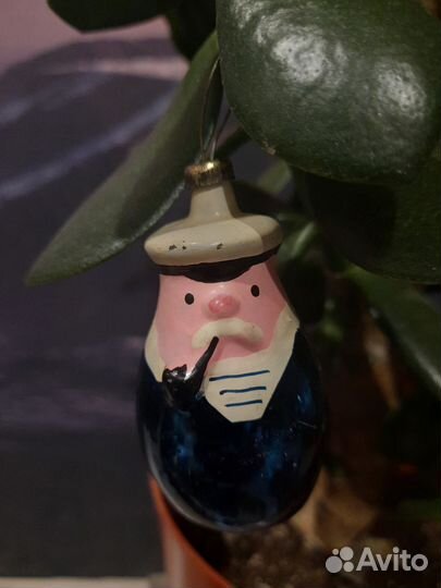 Редкая ёлочная игрушка боцман