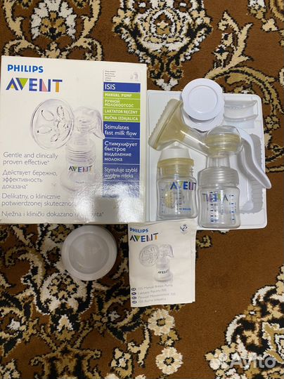 Молокоотсос avent ручной