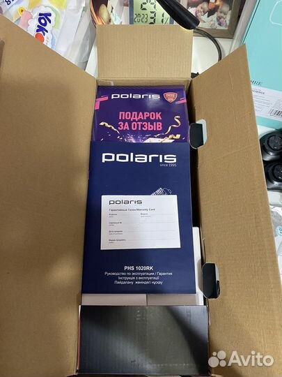 Фен щетка polaris