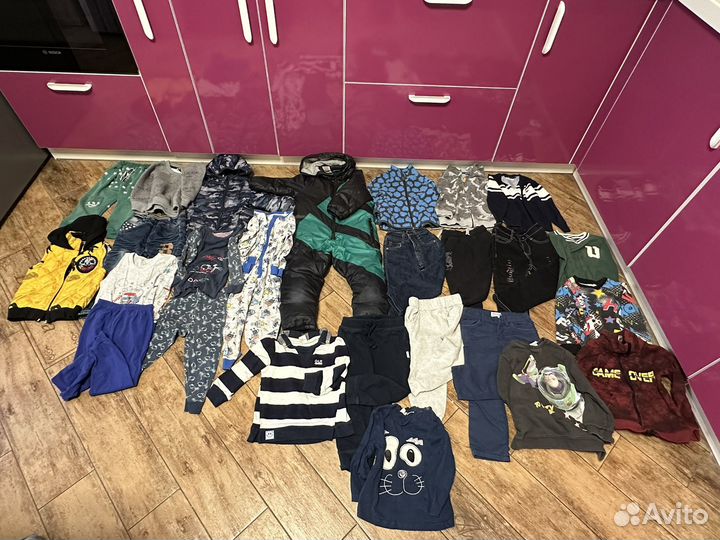 Вещи пакетом на мальчика 92 98