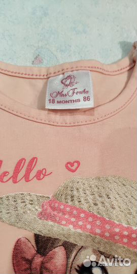 Платьедля девочки 86