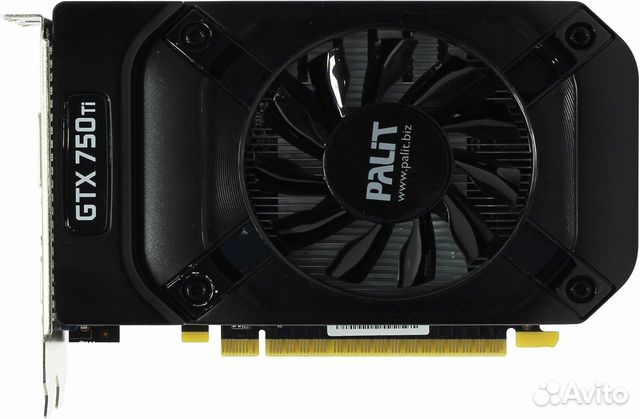 Видеокарта Palit GeForce GTX 750 Ti StormX 1GB купить в Перми ...