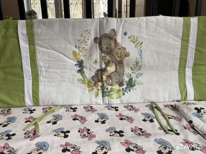 Набор постеьное+бортики