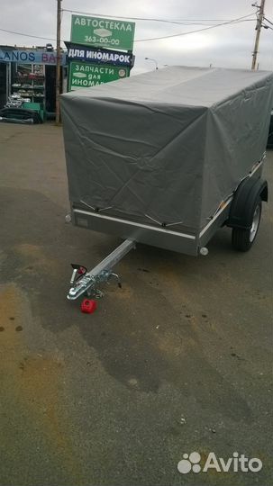 Автоприцеп мзса 817700 выс. тент,защита бампера Ее