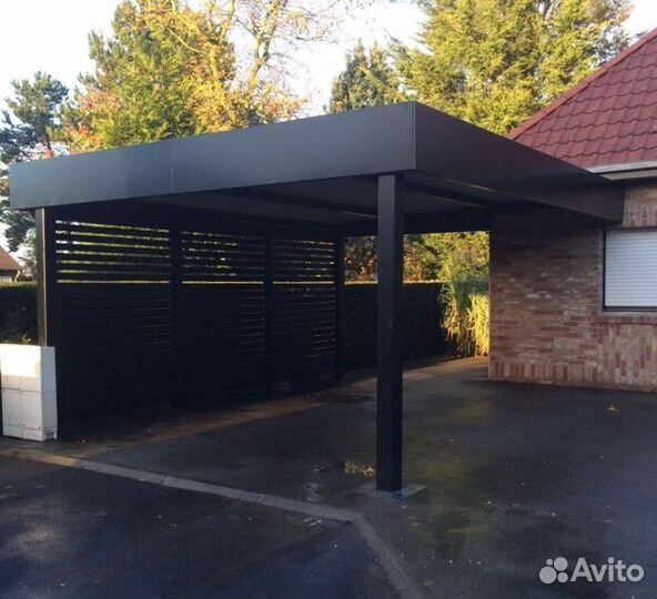 Навесы для автомобиля под ключ