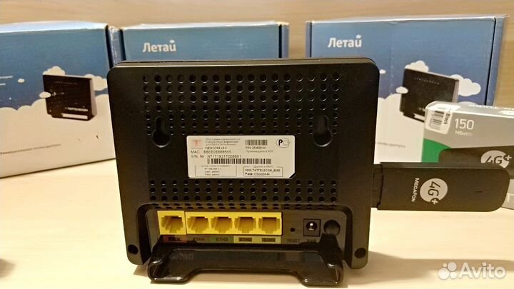 Комплект WiFi Роутер Sagemcom 1744 c 4G Модемом и