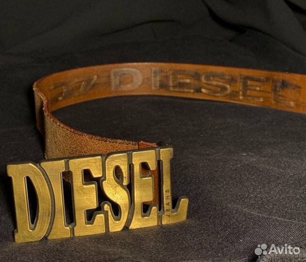 Кожаный ремень diesel