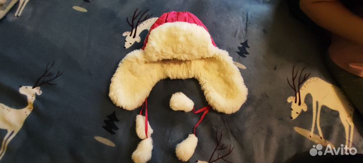 Шапка ушанка детская новая