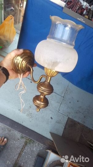 Светильник бра латунь СССР