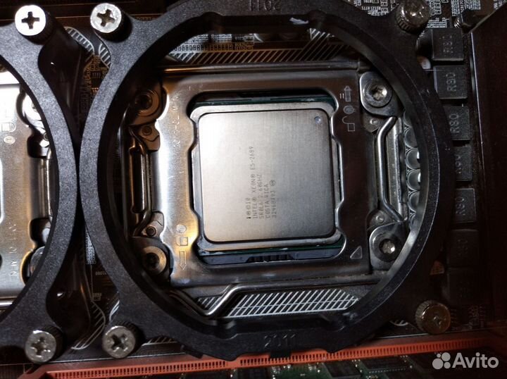 Комплект мать проц память