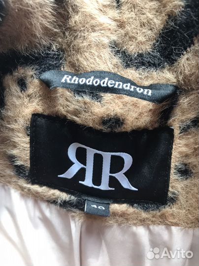 Леопардовое пальто