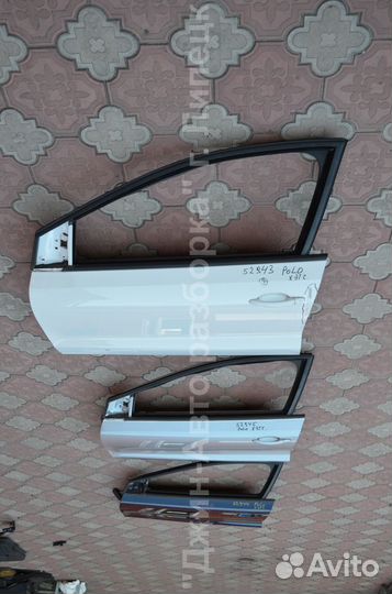 Дверь передняя левая Polo 6 поло 6 хетчбек