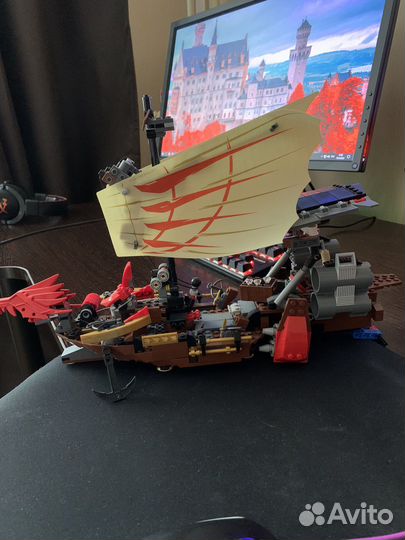 Lego ninjago корабль