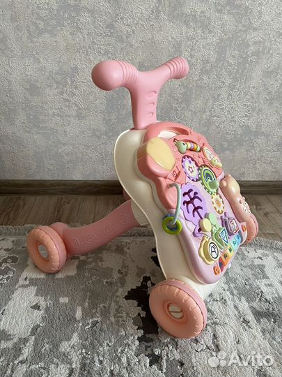 Ходунки каталка детские 3 в 1