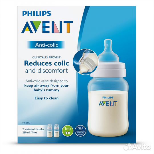 Бутылочки philips Avent
