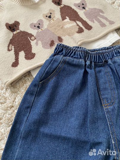 Комтюм тройка для девочки 98/104