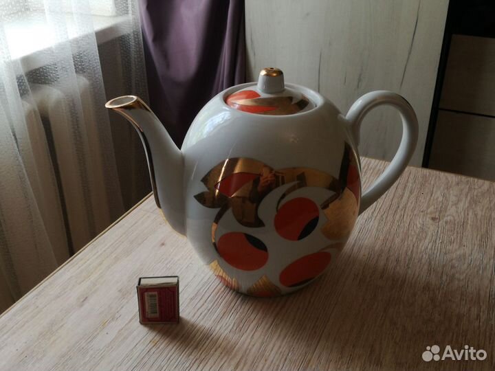 Чайник заварочный фарфоровый СССР