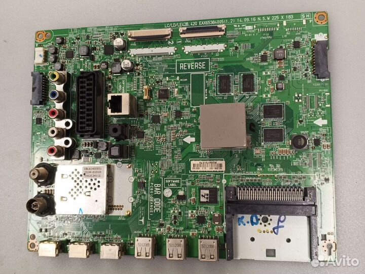 Плата eax65384005 для тв lg42lb631v
