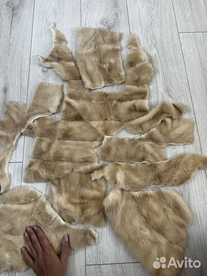 Лоскуты обрезки норки