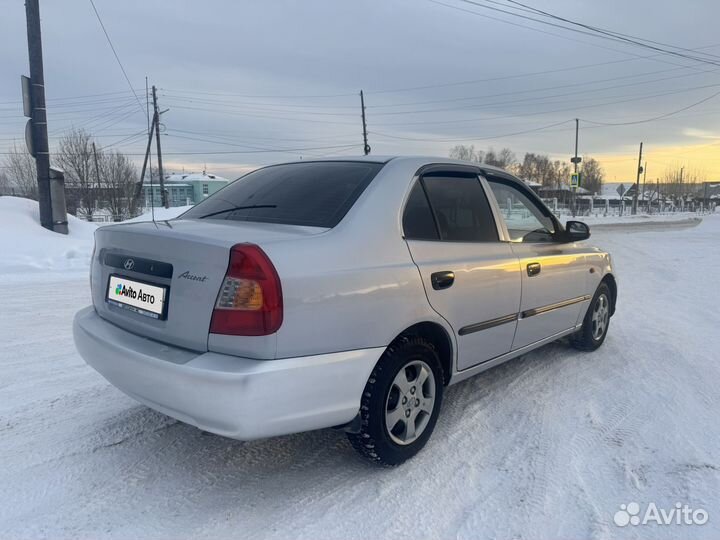 Hyundai Accent 1.5 МТ, 2007, 180 000 км