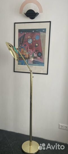 Винтажный торшер ГДР Mid Century