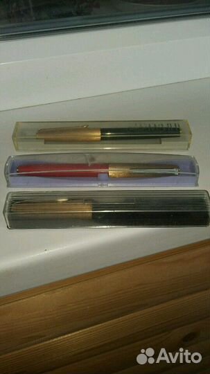 Перьевые и шариковые ручки СССР